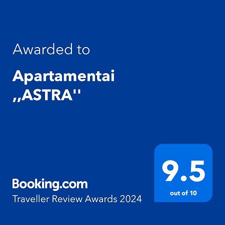 Apartamentai ,,Astra" Birstonas Ngoại thất bức ảnh